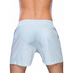 Supawear Poplin Shorts Grey White (T8725)