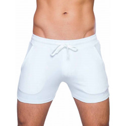 Supawear Jersey Shorts White (T8728)