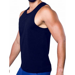 2Eros Peruvian Tank Top Black (T8760)