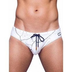 2Eros Print Swimwear Brief Marble (T8751)