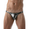 ToF Paris Metal Mini Slip Underwear Silver (T8851)