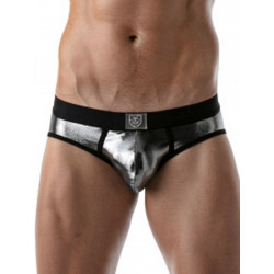 ToF Paris Metal Brief Underwear Silver (T8853)