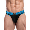 Cut4Men Rugby Jockstrap Underwear Electric Blue (T8876)