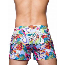 2Eros Print Swimshorts Aves Purple (T8914)