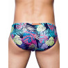 2Eros Print Swimwear Brief Monstera Black (T8919)