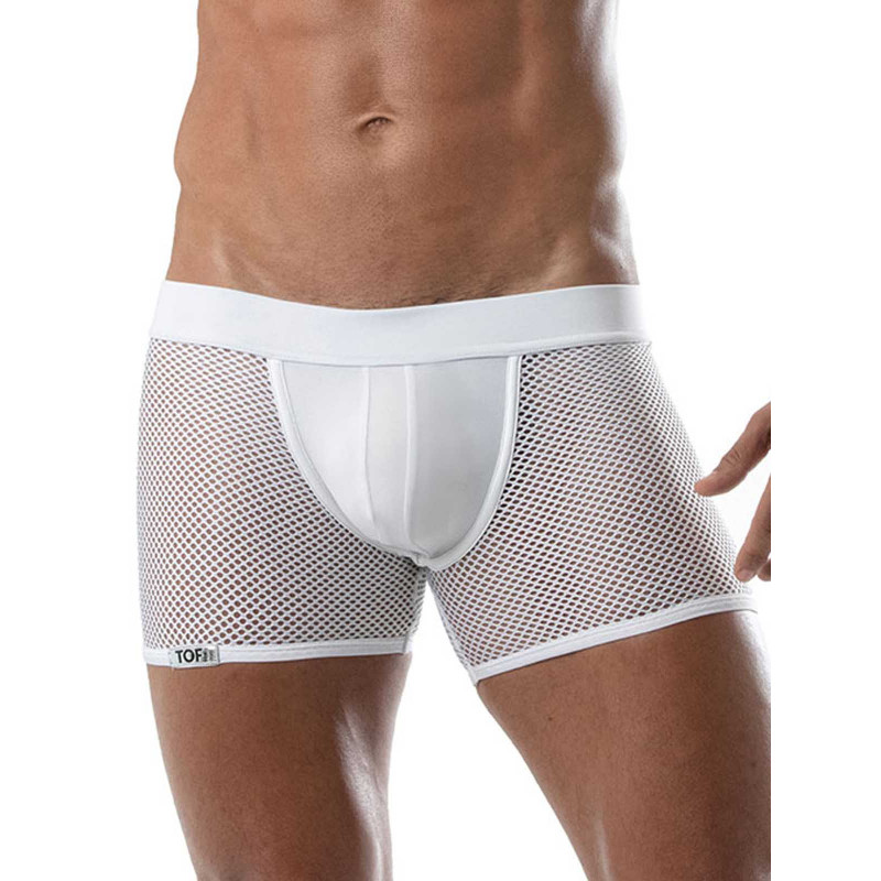 ToF Paris Circuit Mesh JockShorts White (T8986)