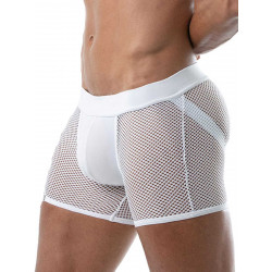 ToF Paris Circuit Mesh JockShorts White (T8986)