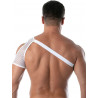 ToF Paris Circuit Mesh Shoulder Harness White (T8980)