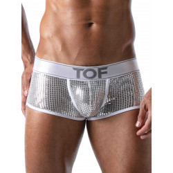 ToF Paris Star Trunk Underwear Silver/White (T9001)
