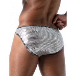 ToF Paris Star Mini Slip Underwear Silver (T8993)