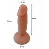 Rude Rider Short Light Rider Dildo 10 x 3 cm Silicone (T7736)