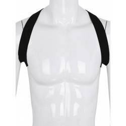 RudeRider Elastic X-Back Harness Black (T7451)