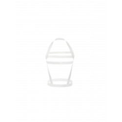 RudeRider Elastic Chest/Hip Harness White (T7460)