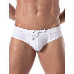 ToF Paris Holidays Swim Brief Swimwear White (T9111)