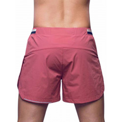 Supawear High Split Shorts Loose Fit Dusty Rose Cedar (T9036)