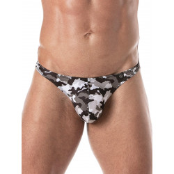 ToF Paris Iconic Swim Thong Swimwear Grey Camo (T9098)