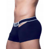 Supawear Ribbed Slashed Trunk Underwear Black (T9147)