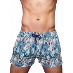 2Eros Print Swim Shorts S50 Torch (T9137)