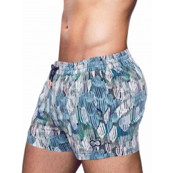 2Eros Print Swim Shorts S50 Torch (T9137)