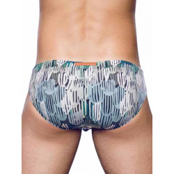 2Eros Print Swim Briefs V10 Torch (T9138)