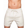 2Eros Breezy Classic Linen Shorts Beige (T9197)