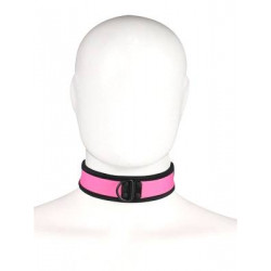 Rude Rider Neoprene Puppy Collar Rose (T9313)