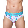 Supawear Sprint Brief Underwear Ditsy Dots Blue (T9308)