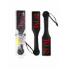 Rude Rider Slut Soft-Paddle Black/Red (T9066)