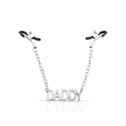 RudeRider Daddy Nipple Clamps Metal/PVC (T9045)