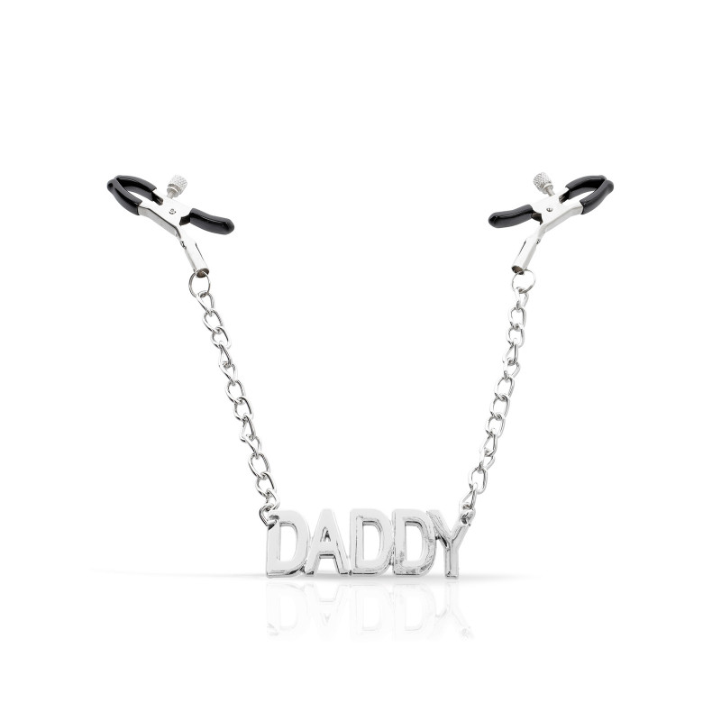 Rude Rider Daddy Nipple Clamps Metal/PVC (T9045)