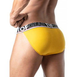 ToF Paris Champion Tanga-Brief Underwear Yellow (T9344) ToF Paris Champion Tanga-Brief Underwear Yellow (T9344)