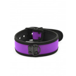 Rude Rider Neoprene Puppy Collar Purple (T7469)