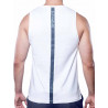 Supawear Solid And Mesh Tank Top White (T9382)