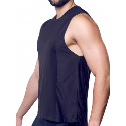 Supawear Supa Pro Singlet Tank Top Black (T9393)