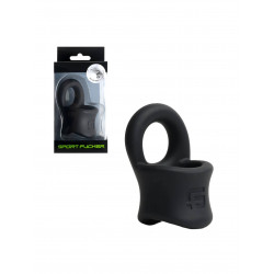 Sport Fucker Baller Ring Liquid Silicone Black (T9420)