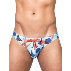 2Eros V20 Signature Print Swim Brief Swimwear Caribbean Twist (T9452)