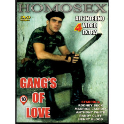 Gang`s of Love (Homosex) DVD (Zipper) (22744D)