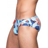 2Eros Print Swim Briefs V10 Caribbean Twist (T9451)