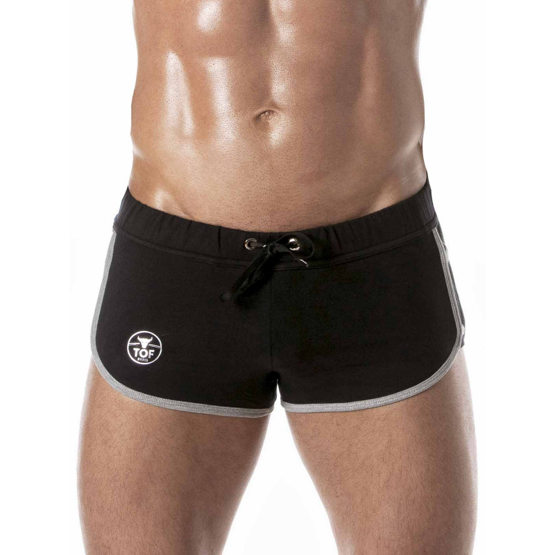 ToF Paris Retro Shorts Black (T9470) ToF Paris Retro Shorts Black (T9470)