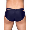 2Eros BLK Double Strap Swim Brief V20 Black (T9574)