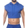 Supawear Cropped Hoodie Blue (T9591)