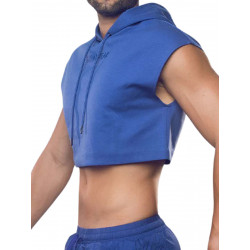 Supawear Cropped Hoodie Blue (T9591)