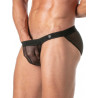 ToF Paris Mesh Tanga Underwear Black (T9596)