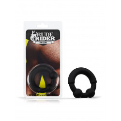 Rude Rider Steel Balls Ring (Liquid Silicone) (T9219)