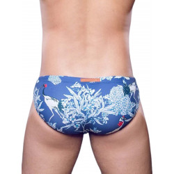 2Eros Print Swim Briefs V10 Orient Dream (T9634)