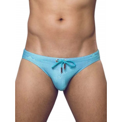 2Eros Print V20 Swim Briefs Swimwear Nautica Green (T9644)