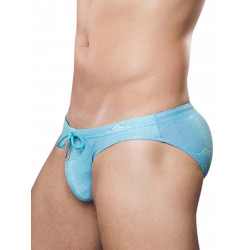 2Eros Print V20 Swim Briefs Swimwear Nautica Green (T9644)