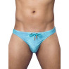 2Eros Print Swim Thong V80 Nautica Green (T9645)