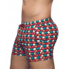 2Eros Print Swim Shorts S50 Retro Red (T9654)