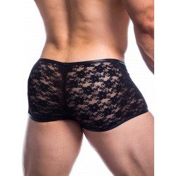 Cut4Men Trunk L4CE Underwear Black Leather (T9703) Cut4Men Trunk L4CE Underwear Black Leather (T9703)